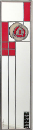 Rose & Lattice Red gold Ivory